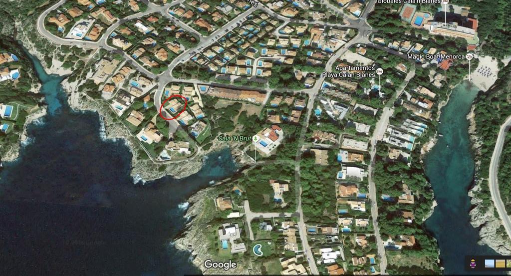 Villa Violeta Cala'N Blanes  Eksteriør billede